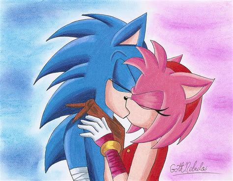 sonamy kiss|sonamy kiss sonic boom.